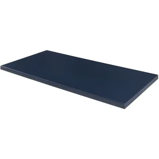 Badarbeitsplatte Mdf Wave Blue 90 Cm Für Waschtischunterschrank, Modernes Design - Blau