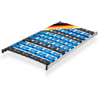 CubeSleep 7-Zonen Lattenrost Cloud NV Tellerrahmen 90x200cm | starr | Made In Germany | GS Zertifiziert – geprüfte Sicherheit