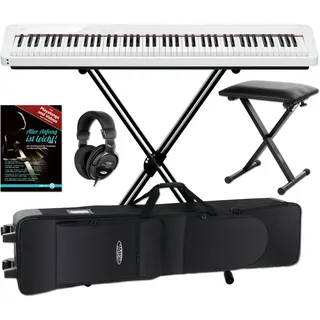 Casio PX-S1100 WE Privia Digitalpiano Weiß Stage Set