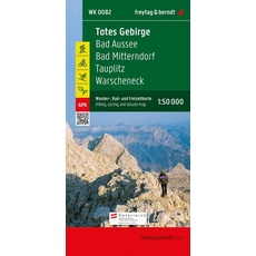 Totes Gebirge, Wander-, Rad- und Freizeitkarte 1:50.000, freytag & berndt, WK 0082