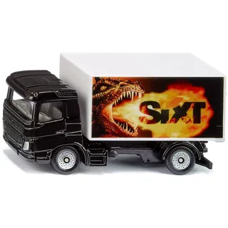 Siku 1107 - LKW mit Kofferaufbau Schwarz/Weiß
