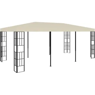 vidaXL Pavillon 3x6 m Creme - Creme