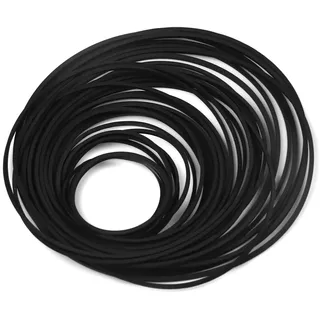 Shinekoo Packung mit 120 Vierkantriemen für Kassettenmaschine 26-120 mm