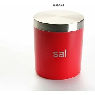 Versa Salzstreuer mit Deckel RJ Polystyrol of the Brand, Multicolour (10 x 12,5 x 10 Zentimeter) - Rot