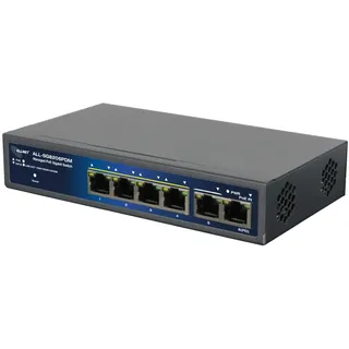 Allnet 6P Allnet ALL-SG8206PDM PoE M