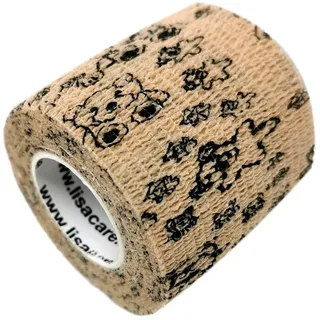 LisaCare Kohäsive Bandage 5cm - Teddy Beige Bandage(s) 4 St beige Unisex