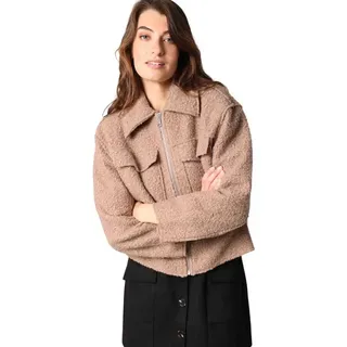 Deeluxe Assili Strickweste - Taupe - L