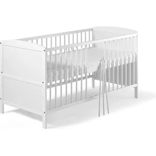 Schardt Conny Kinderbett weiß lackiert , 04 076 19 02 - Weiß