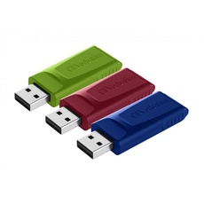 Bild von Slider 16GB, USB-A 2.0, 3er-Pack (49326)