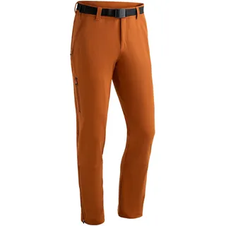 Maier Sports Funktionshose »Naturno slim« Herren Wanderhose, elastische Trekking-Hose, 4 Taschen, Slim Fit, rot