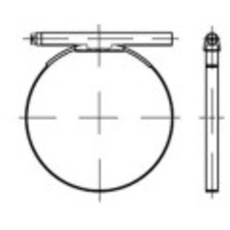 Bild von 1066978 Schlauchschelle Schlauchschellen Edelstahl A4 100St.