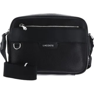 LACOSTE Umhängetasche Reporter Bag Noir schwarz - Schwarz