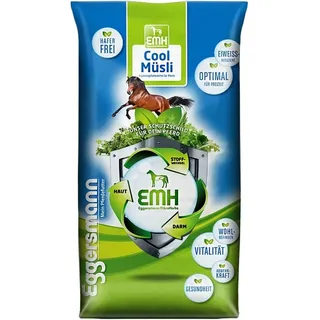 Eggersmann EMH Cool Müsli Pferdemüsli für nervöse Pferde und Ponys, leicht verdaulich, für leichte Arbeit und Rekonvaleszenz, 20 kg