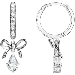 Thomas Sabo Creolen »mit Schleifen-Anhänger« mit Zirkonia (synth.),