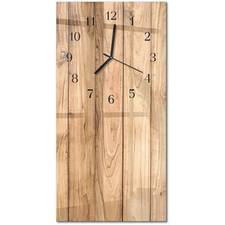 Tulup Glasuhr 30 cm 30x60 Beige