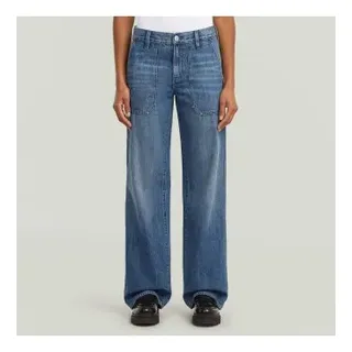 G-Star für Damen. D23590-D536-G326 Jeans Judee Carpenter Lose blau (25/28), Lässig, Denim, Nachhaltig, Recycelte Baumwolle