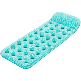 BESTWAY Luftmatratze Comfort Plush 198 x 74 cm türkis