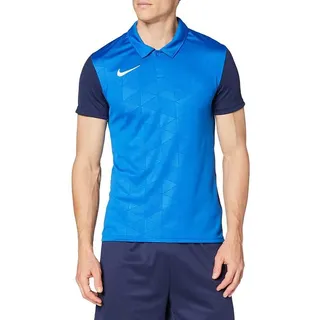 Nike Herren Trophy IV Poloshirt, Royal Blue/Midnight Navy/White, XL