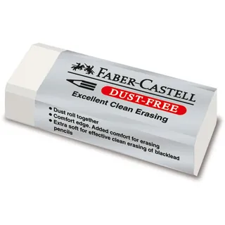 Faber-Castell Dust-free Radierer Weiß