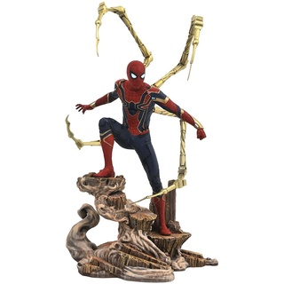 DIAMOND SELECT TOYS Marvel Diamond Select Toys Gallery: Avengers Infinity War - Iron Spider-Man PVC Diorama (JUN182325), Verschieden