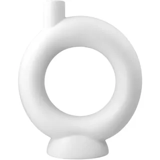 GOEBEL Dekovase Georgina Studio 8, Biskuit-Porzellan, Höhe ca. 26 cm, weiß