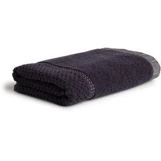Möve New Heritage Pearls and Stitches Handtuch 50 x 100 cm Dark Grey