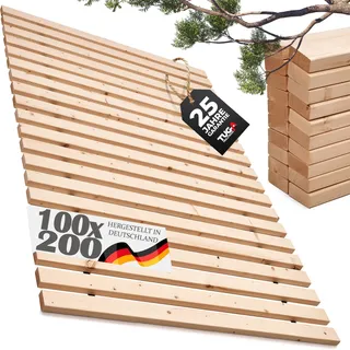 stabilster Rollrost Lattenrost Bettgröße 100x200cm 0 - 500kg Flächenlast Marke " TUGA - Holztech "