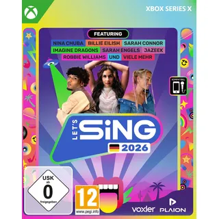 plaion Lets Sing 2026 German Version (Xbox Series X)