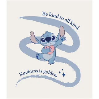 KOMAR Wandbild Stitch Kindness 40 cm x 50 cm