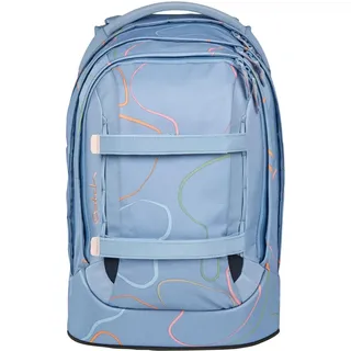 Satch Pack ab 5. Klasse ergonomisch 30L Stauraum standfest Organisationstalent Vivid Blue - Hellblau