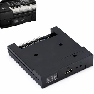 Ouitble SB-Diskettenlaufwerk-Emulator SFR1M44-U100 1,44 MB 3,5" USB SSD Floppy Diskettenlaufwerk Emulator für Musik-Tastatur Elektronisch Organ
