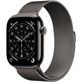 Watch Series 11 GPS + Cellular 46mm Slate Titanium Milanese Loop slate M/L