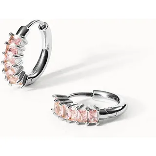 PURELEI Pink Love Ohrringe mit Zirkonia Steinen