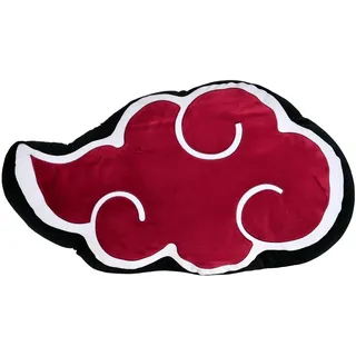 Elbenwald Anime - XXL Kissen 2er Bundle 60-70 cm One Piece Gomu Gomu & Naruto Akatsuki Geschnkidee für Anime Fans (Naruto - Akatsuki Itachi, 70 x 46 cm)