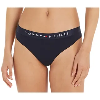 Tommy Hilfiger Damen String Tanga, Blau (Desert Sky), XS