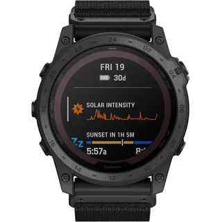 Garmin Tactix 7 PRO Ballistics 51 mm Titan schwarz Nylonarmband schwarz M