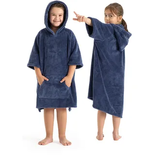OTTO home Badeponcho »Lillou, für Kinder, ideal für Urlaub oder im Schwimmbad« 1 Stk. weich und kuschelig, Fleece, plüsch, Surfponcho,