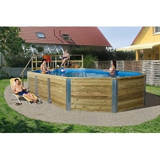 Weka Massivholzpool 594 A Sparset 850 x 376 x 116 cm