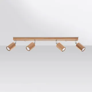 Sollux ZEKE 4 4xGU10 Holz 20x5x80cm
