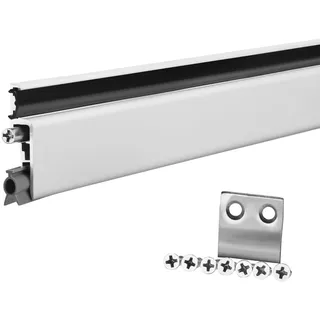 SOTECH Automatische Türbodendichtung zum Aufschrauben H15 | für max. 985 mm Türbreite, bis zu 150 mm kürzbar, DIN li / re, Alu mit elastischem Gummi für ein Plus an Komfort