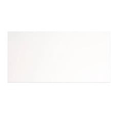 Bodenfliese Pure White Feinsteinzeug Glasiert Hell Glänzend 60 x 120 x 0,6 cm