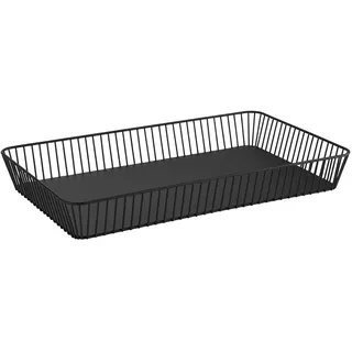 APS Urban Brotkorb Metall Schwarz