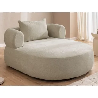 Home Affaire XXL-Sessel LUSSAC Polyester 123 x 78 x 157,5 cm Beige