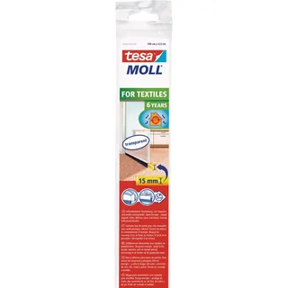Tesa Tesamoll For Textiles Türdichtschiene Transparent