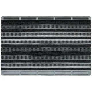 Akcila Ultimate Silver Eingangsmatte Außen Silber 60x90 cm