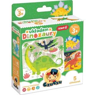 Puzzle 45 Elemente. CzuCzu. Stapeln. Dinosaurier