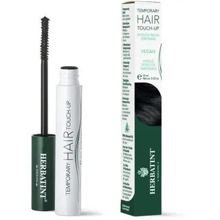 Herbatint Temporary Hair Touch-Up Schwarz | Mascara zur sofortigen Abdeckung von Haaransätzen | Temporäre Abdeckung, dermatologisch getestet, 93% Inhaltsstoffe natürlichen Ursprungs