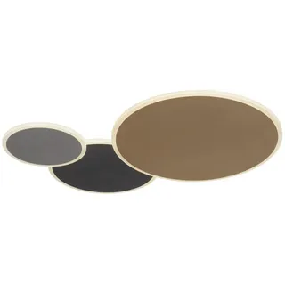 Led-Deckenleuchte , Metall , 40x5x65 cm , Farbtemperaturwechsler , Lampen & Leuchten, Leuchtenserien