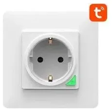 Avatto, Zeitschaltuhr + Smart Plug, Smart WiFi Wall Socket N-WOT10-EU-W TUYA (white)