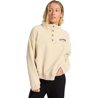 Billabong All Mine Fleece Jacke Beige L Damen Beige L - Beige